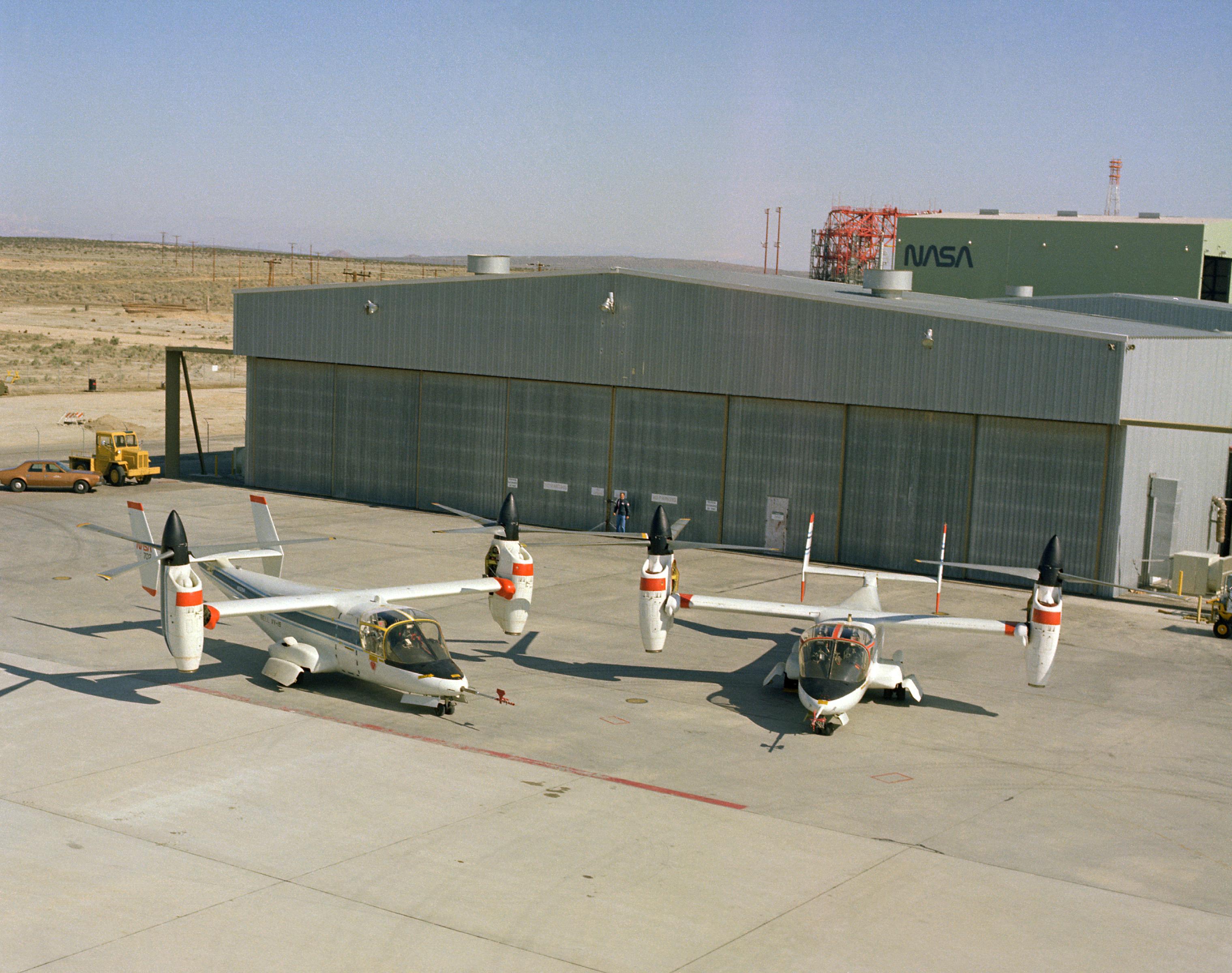 Passenger eVTOL aircraft on a landing pad