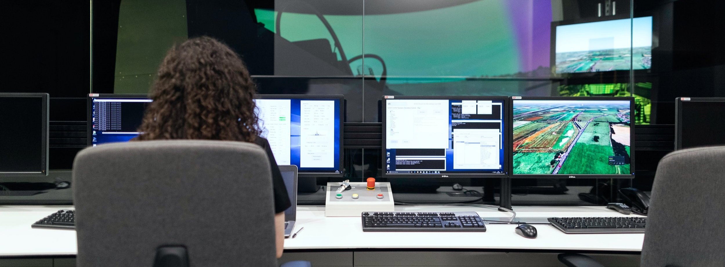 decorative image image of person working on computer